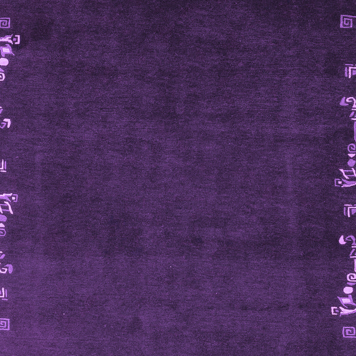 Machine Washable Abstract Purple Modern Area Rugs, wshabs3580pur