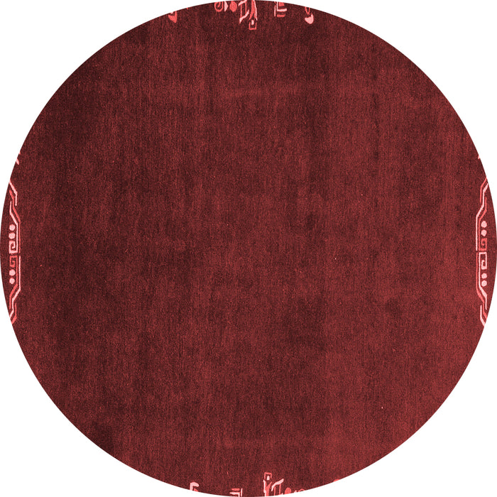 Abstract Red Modern Rug, abs3580red