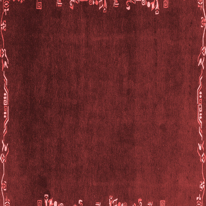 Abstract Red Modern Rug, abs3580red