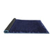 Sideview of Abstract Blue Modern Rug, abs3580blu