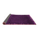 Sideview of Abstract Pink Modern Rug, abs3580pnk