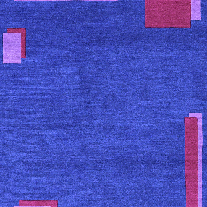 Abstract Purple Modern Rug, abs3581pur