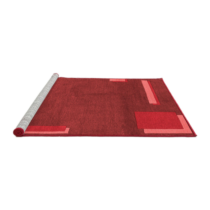 Modern Red Washable Rugs