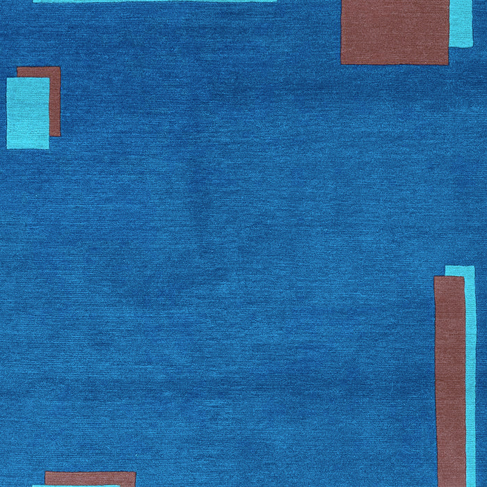 Machine Washable Abstract Light Blue Modern Rug, wshabs3581lblu