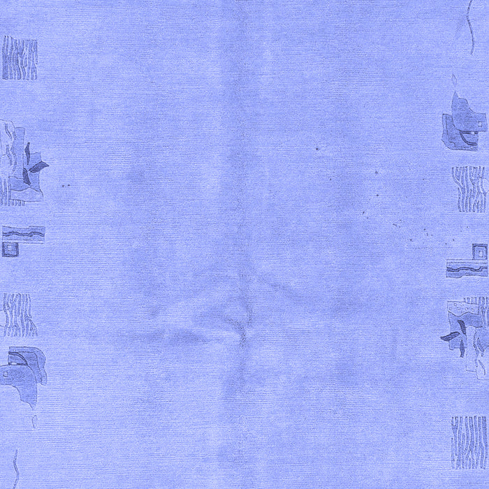 Machine Washable Abstract Blue Modern Rug, wshabs3582blu