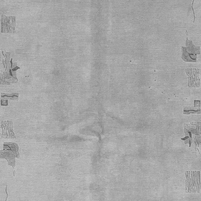 Machine Washable Abstract Gray Modern Rug, wshabs3582gry