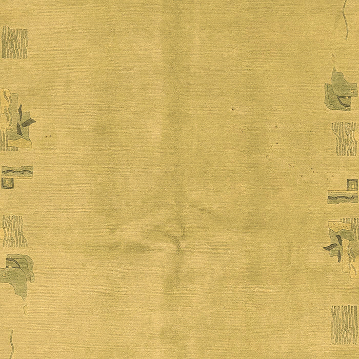 Machine Washable Abstract Brown Modern Rug, wshabs3582brn