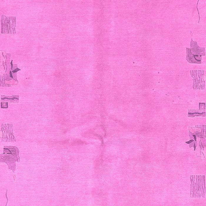 Machine Washable Abstract Pink Modern Rug, wshabs3582pnk