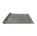 Sideview of Abstract Gray Modern Rug, abs3583gry