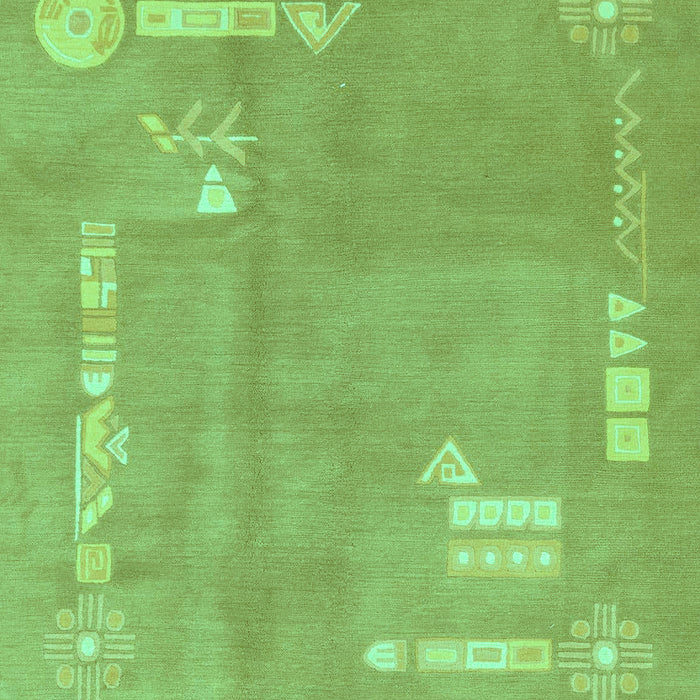 Abstract Turquoise Modern Rug, abs3583turq