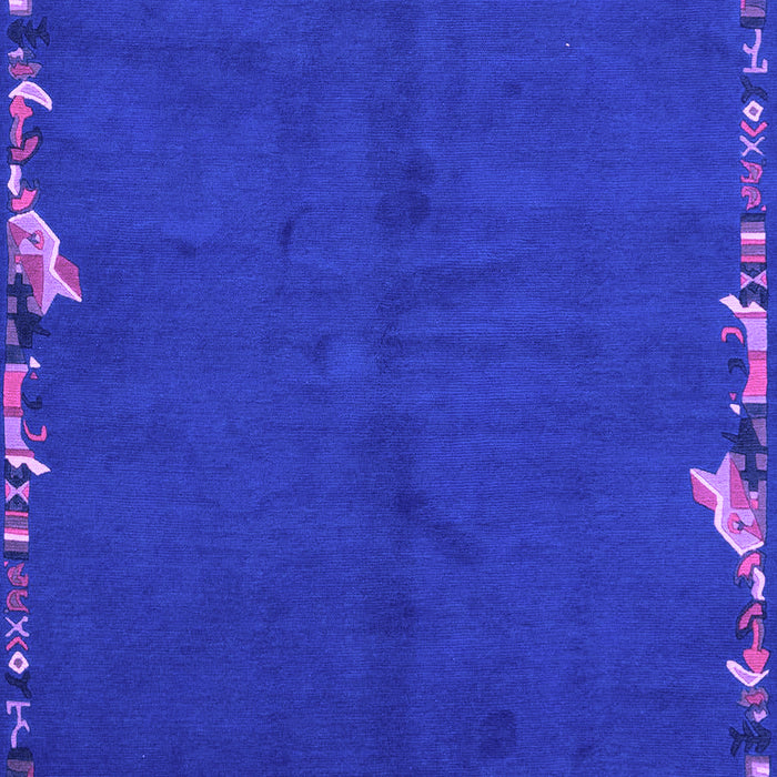 Abstract Purple Modern Rug, abs3586pur