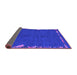 Sideview of Abstract Purple Modern Rug, abs3586pur