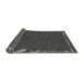 Sideview of Abstract Gray Modern Rug, abs3586gry