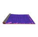 Sideview of Abstract Pink Modern Rug, abs3586pnk