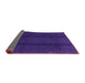 Sideview of Abstract Pink Modern Rug, abs3587pnk