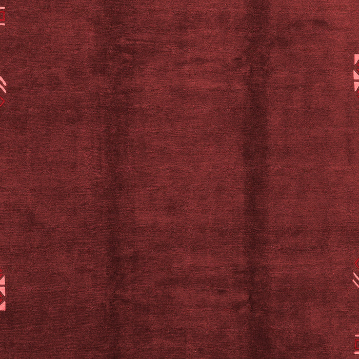 Abstract Red Modern Area Rugs