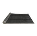 Sideview of Abstract Gray Modern Rug, abs3587gry