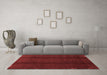 Modern Red Washable Rugs