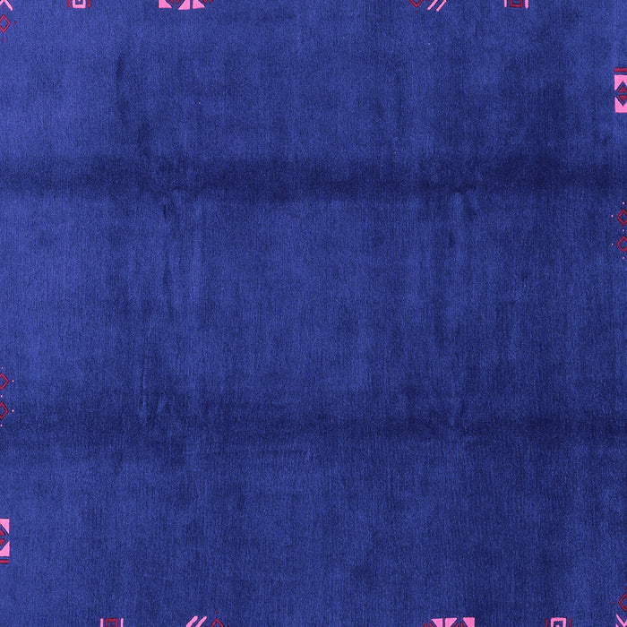 Square Abstract Purple Modern Rug, abs3587pur