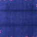 Square Abstract Purple Modern Rug, abs3587pur