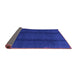 Sideview of Abstract Purple Modern Rug, abs3587pur