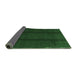 Sideview of Abstract Emerald Green Modern Rug, abs3587emgrn