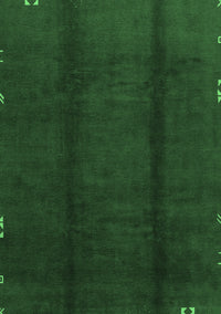 Abstract Emerald Green Modern Rug, abs3587emgrn