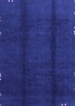 Abstract Blue Modern Rug, abs3587blu