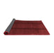 Abstract Red Modern Area Rugs