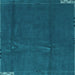 Square Abstract Light Blue Modern Rug, abs3588lblu