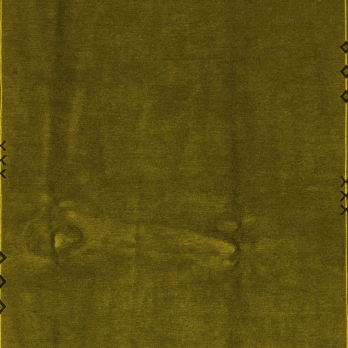 Abstract Yellow Modern Rug, abs3588yw