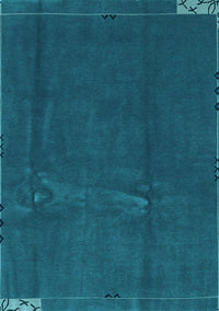 Abstract Light Blue Modern Rug, abs3588lblu