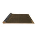 Sideview of Abstract Brown Modern Rug, abs3588brn