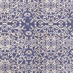 Square Machine Washable Abstract Deep Periwinkle Purple Rug, wshabs3589