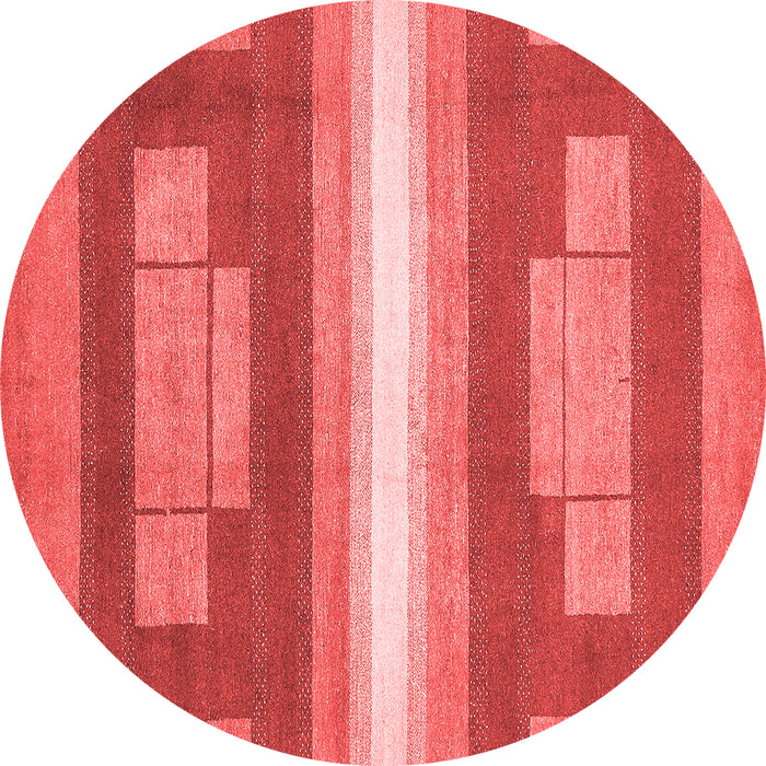 Abstract Red Modern Rug, abs358red