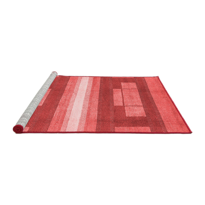 Modern Red Washable Rugs