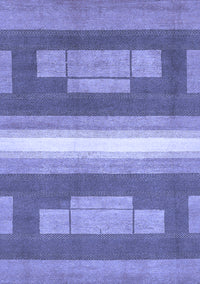 Abstract Blue Modern Rug, abs358blu