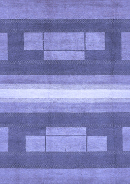 Abstract Blue Modern Rug, abs358blu
