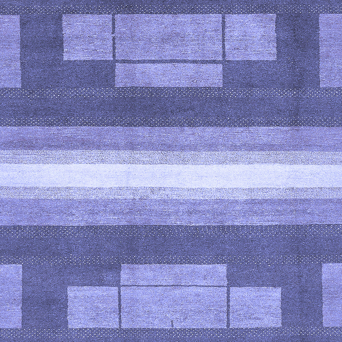 Abstract Blue Modern Rug, abs358blu