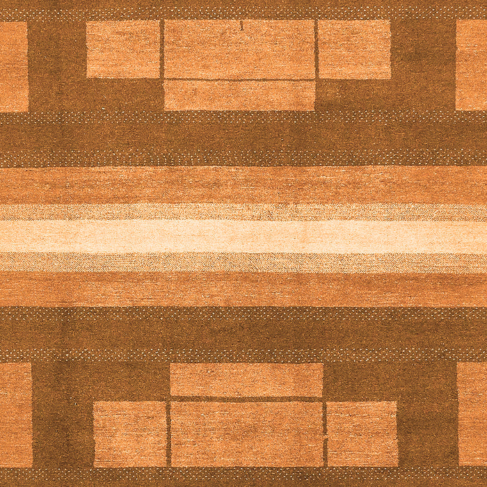 Abstract Orange Modern Rug, abs358org