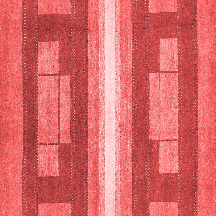 Abstract Red Modern Rug, abs358red