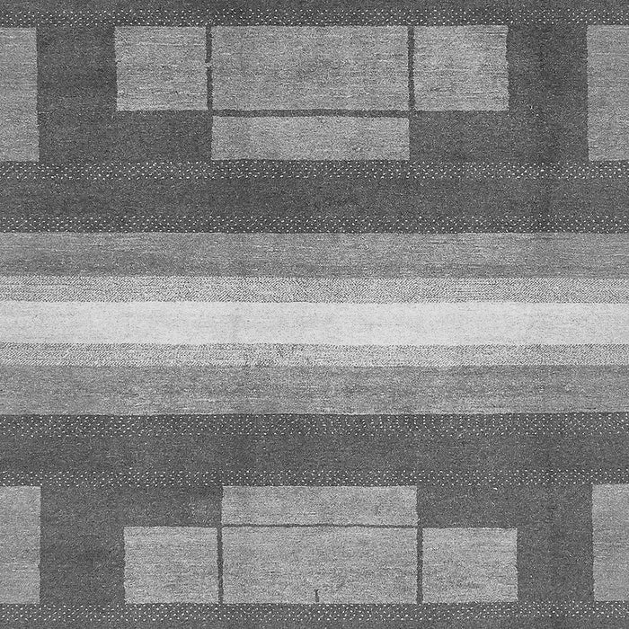 Machine Washable Abstract Gray Modern Rug, wshabs358gry