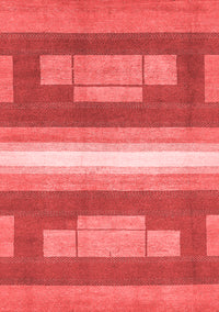 Abstract Red Modern Rug, abs358red