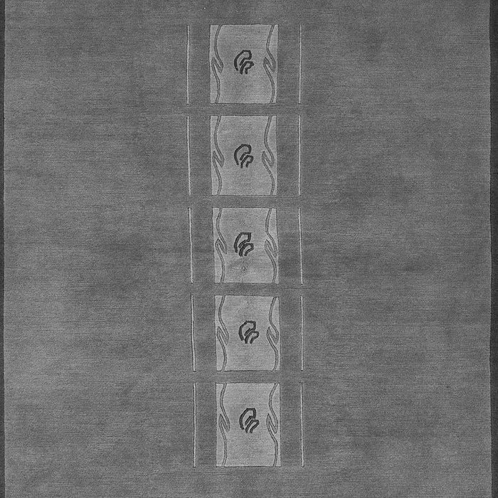 Machine Washable Abstract Gray Modern Rug, wshabs3590gry