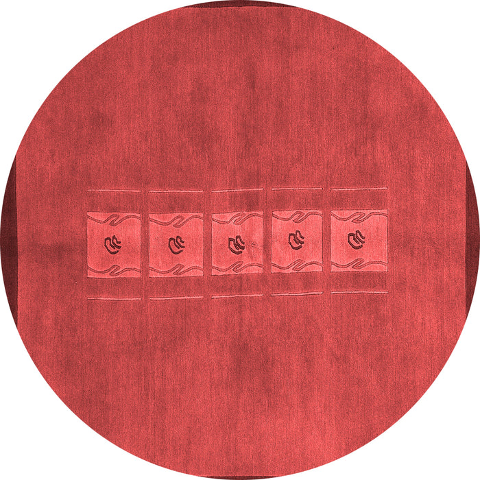 Machine Washable Abstract Red Modern Rug, wshabs3590red