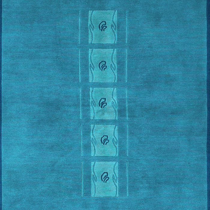 Machine Washable Abstract Light Blue Modern Rug, wshabs3590lblu