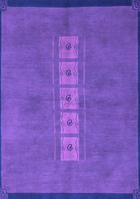 Abstract Purple Modern Rug, abs3590pur