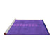 Sideview of Machine Washable Abstract Purple Modern Area Rugs, wshabs3590pur