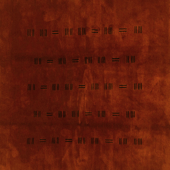 Square Machine Washable Abstract Yellow Modern Rug, wshabs3591yw