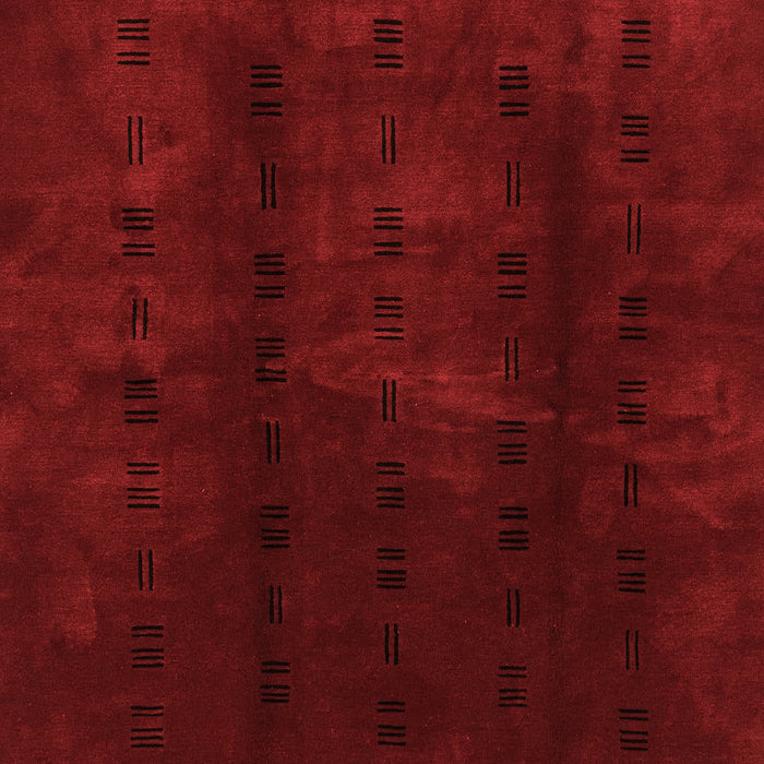 Abstract Orange Modern Rug, abs3591org